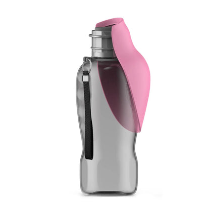 800ml Portable Dog Water Bottle - Outdoor Travel Drinking Solution for Small, Medium, and Large Dogs, Cats, and Puppies