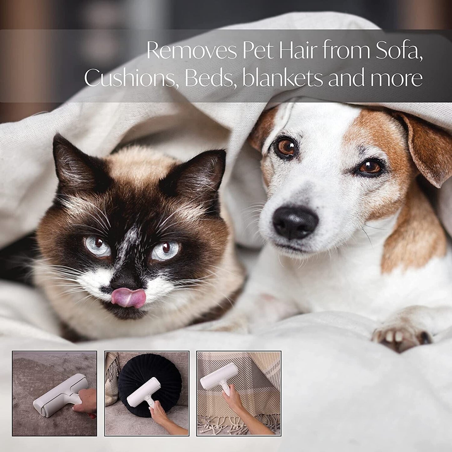 Professional Reusable Pet Hair Remover Roller for Dogs and Cats